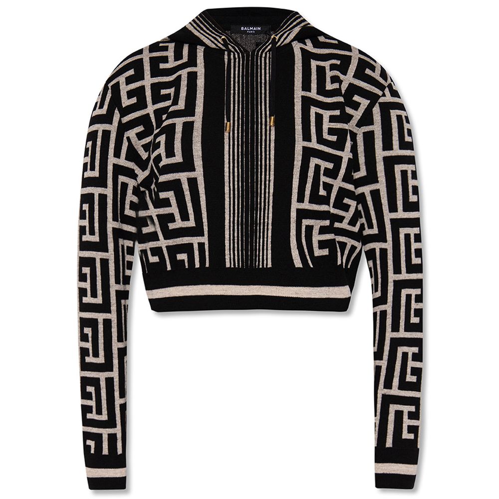 Black Merino Wool Sweater