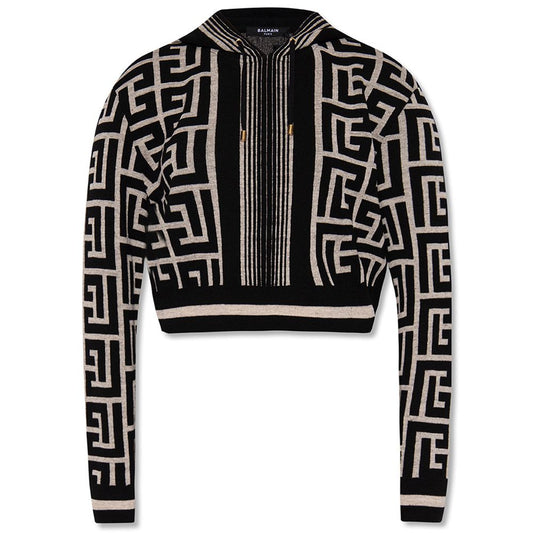 Black Merino Wool Sweater