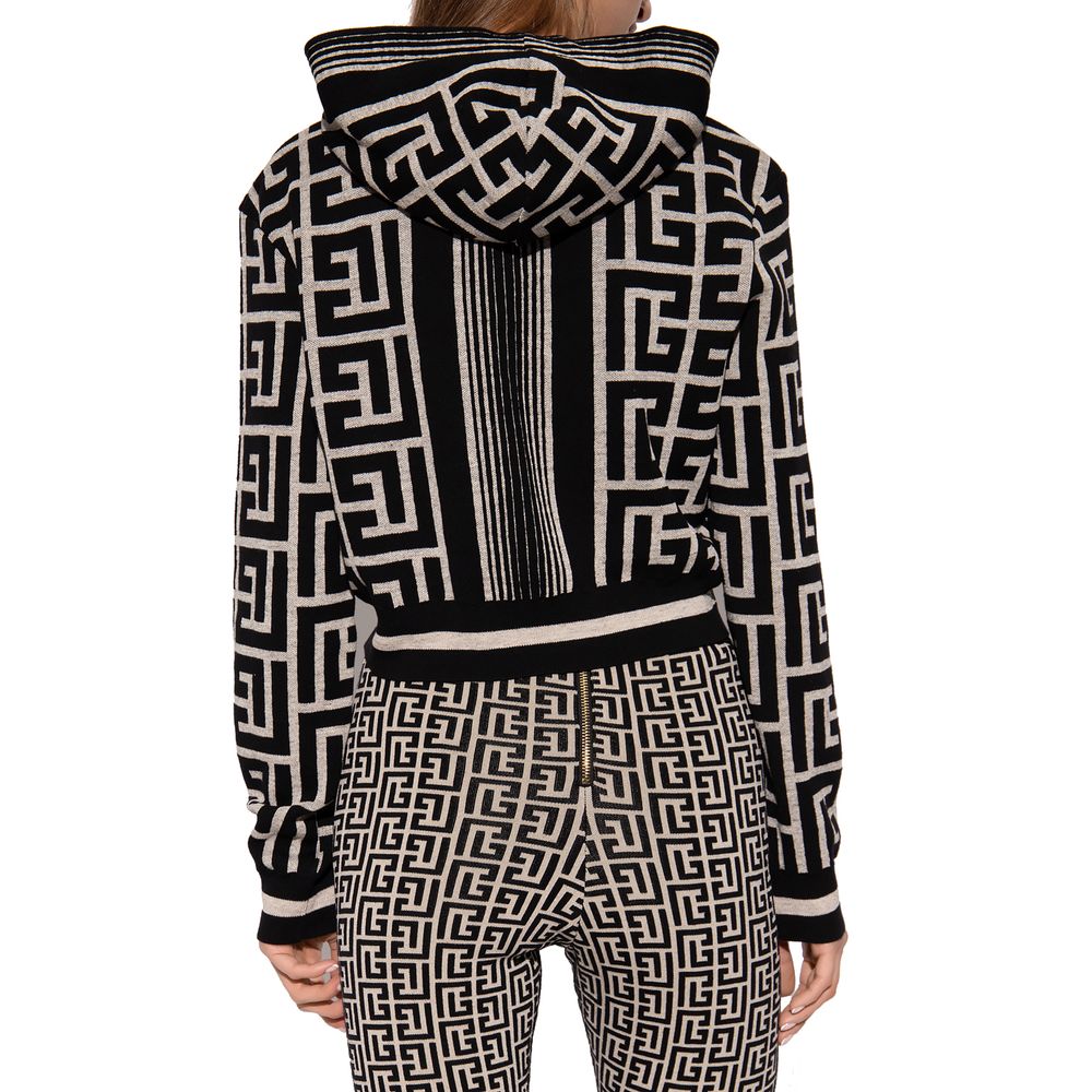 Black Merino Wool Sweater