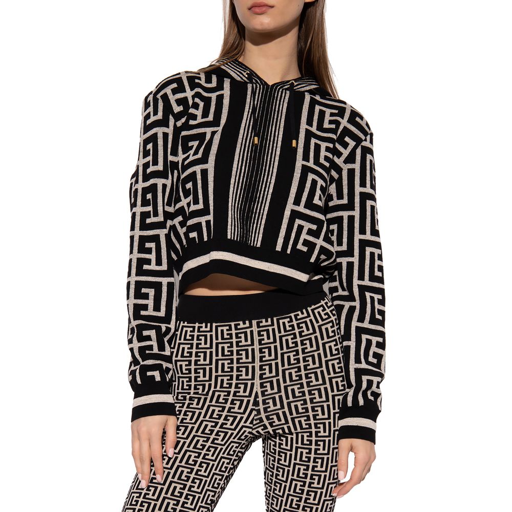 Black Merino Wool Sweater