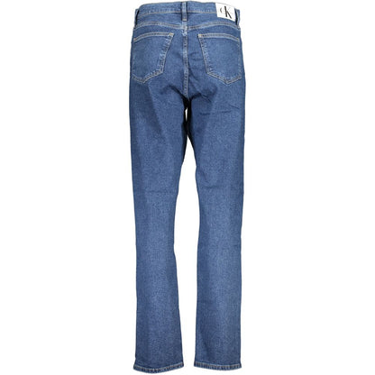 Blue Cotton Jeans & Pant