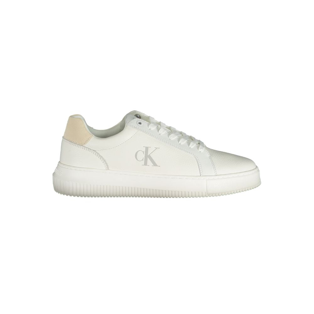 Zapatilla de deporte para hombre de polietileno blanco
