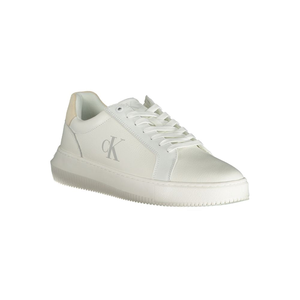 Zapatilla de deporte para hombre de polietileno blanco