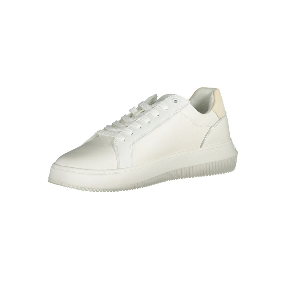 Zapatilla de deporte para hombre de polietileno blanco