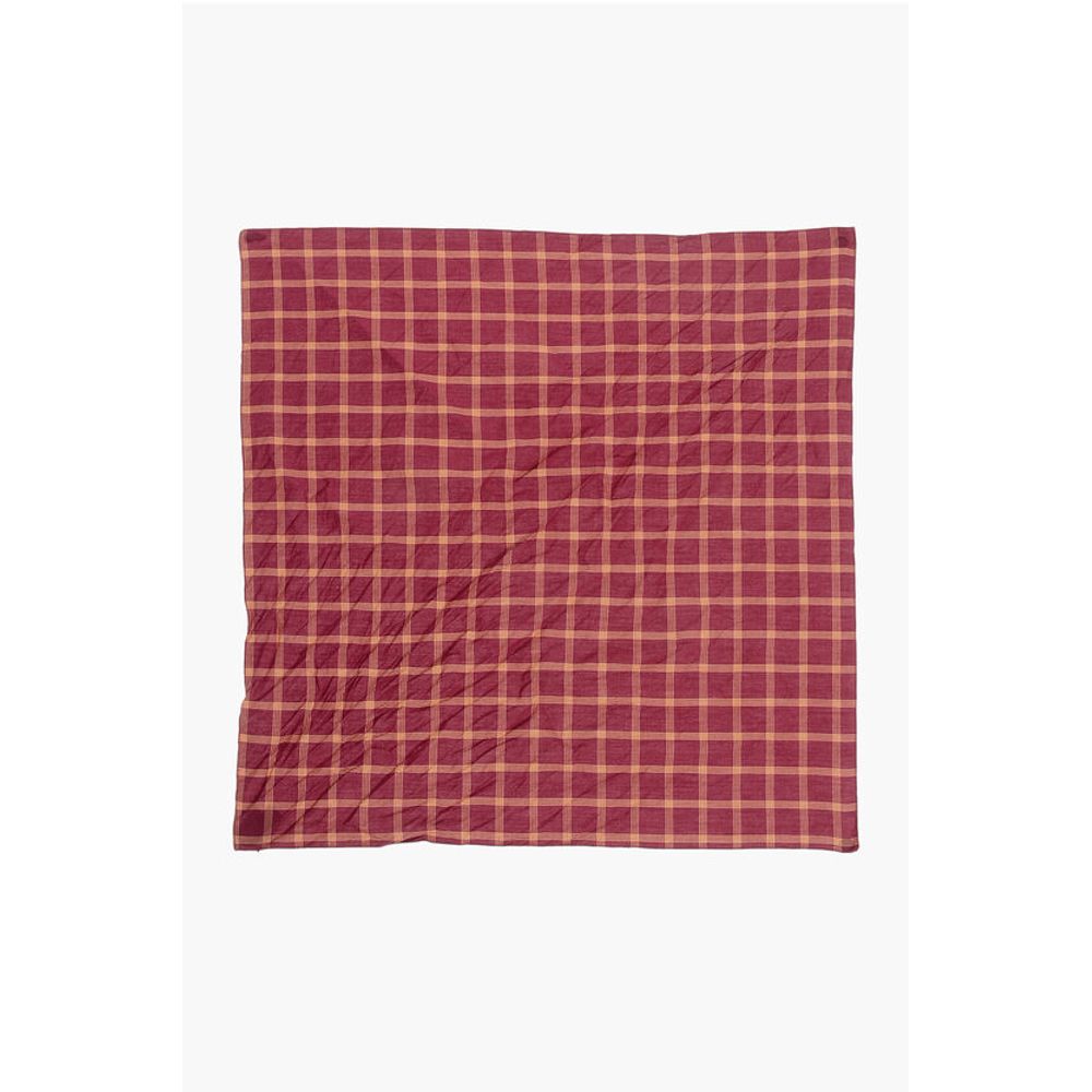 Checked Cotton Foulard