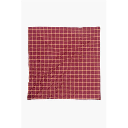 Checked Cotton Foulard