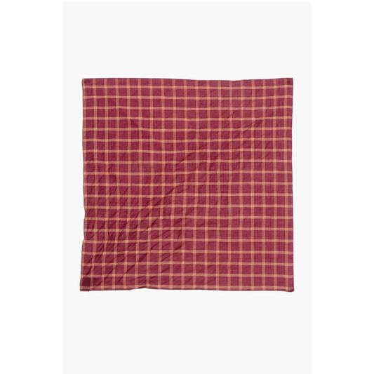 Checked Cotton Foulard