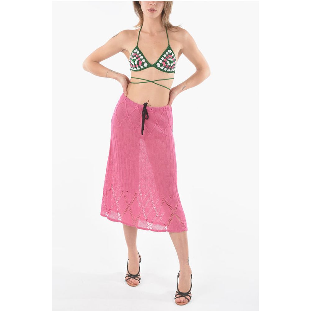 Sequinded Crochet Bra