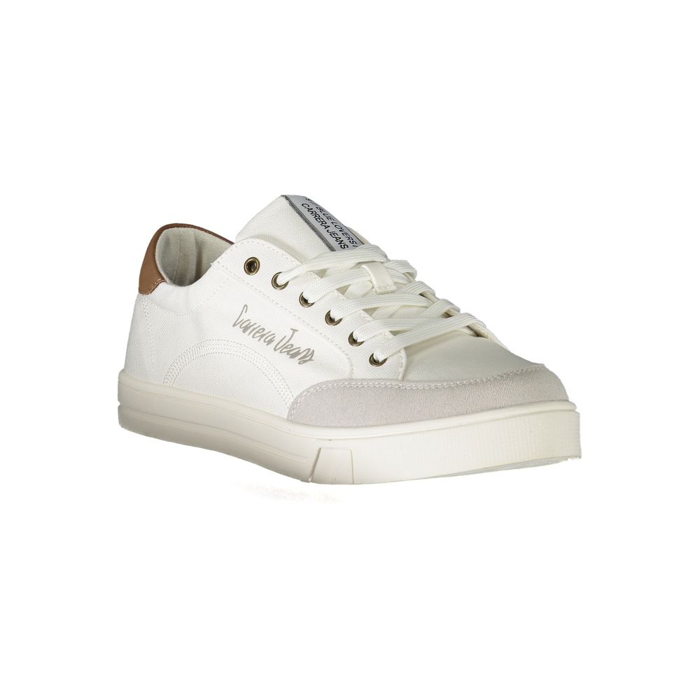 Zapatilla blanca de poliéster