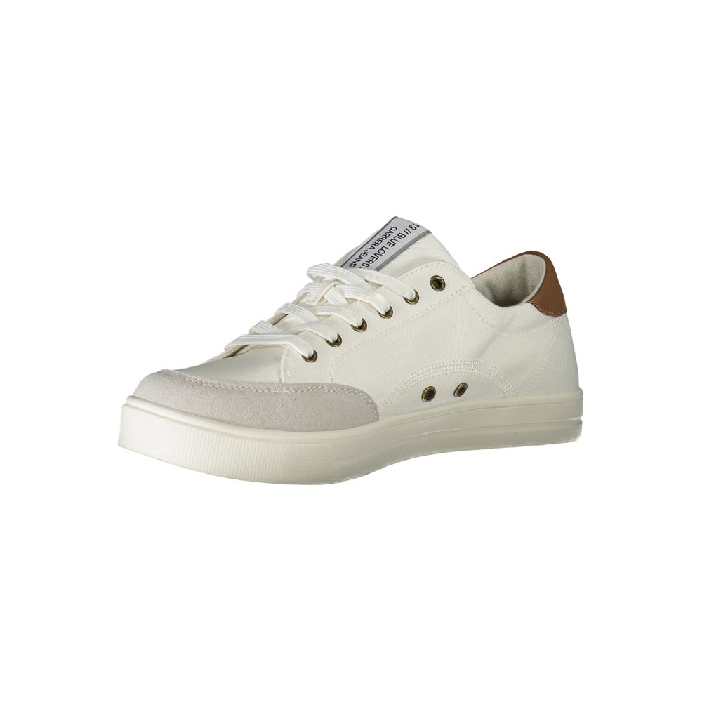 Zapatilla blanca de poliéster