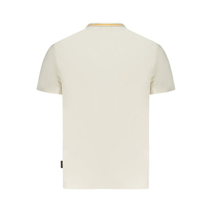 Camiseta blanca de algodón
