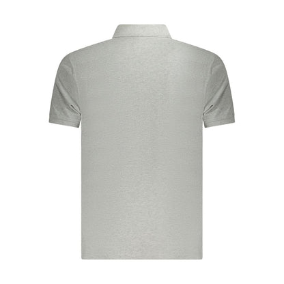 Polo de algodón gris