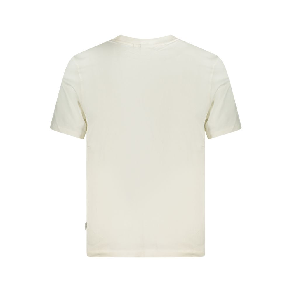 Camiseta blanca de algodón