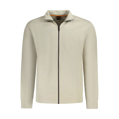Beige Cotton Sweater