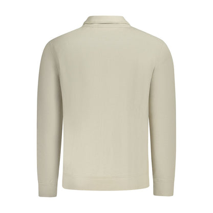 Beige Cotton Sweater