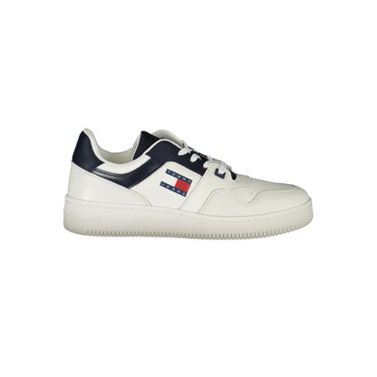Blue Leather Men Sneaker