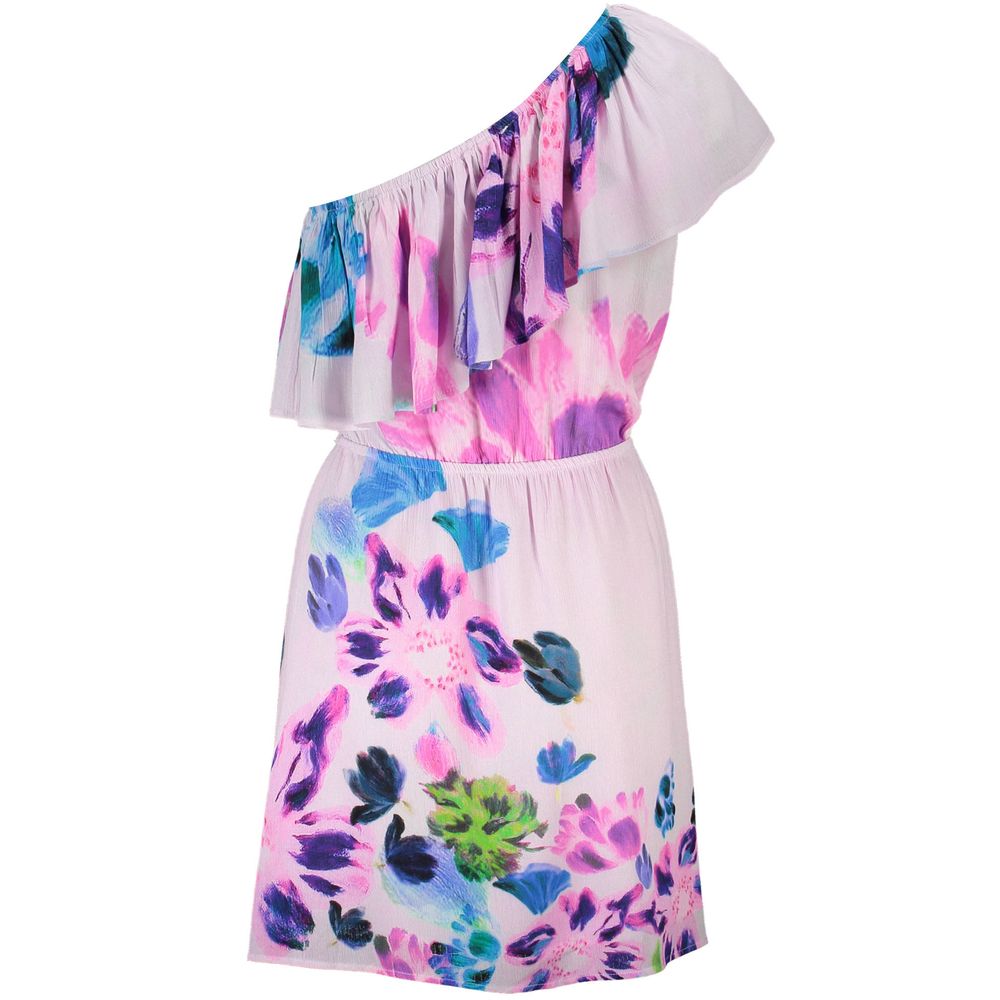 Vestido Mujer Viscosa Rosa