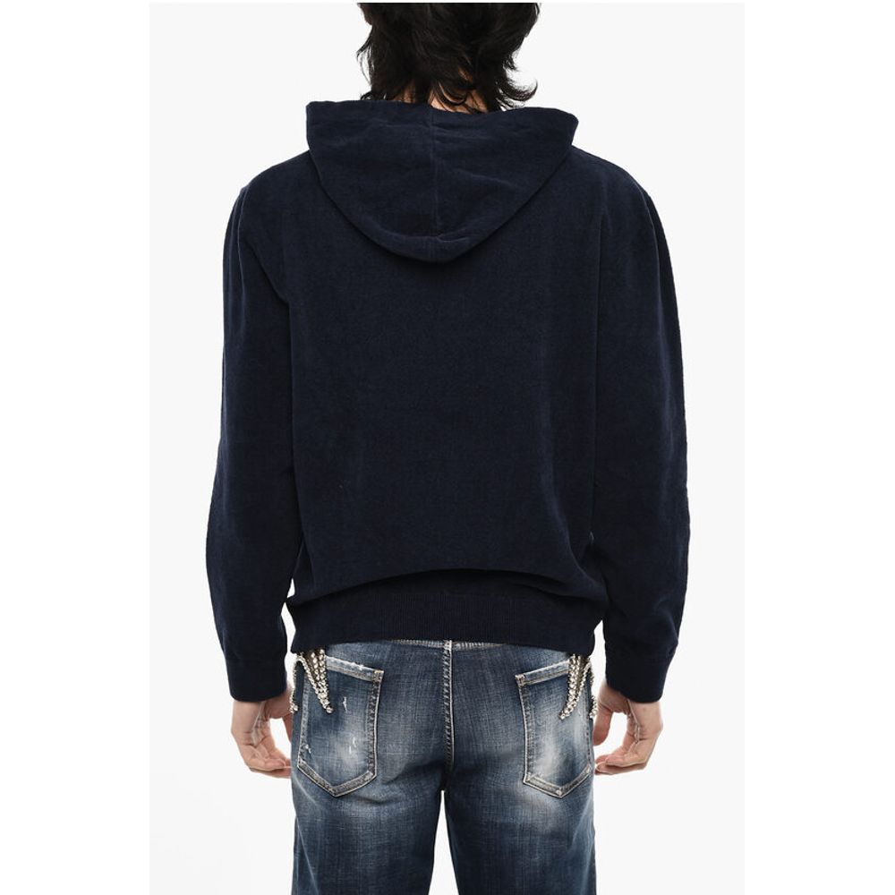 Terry Cotton Hoodie with Monogram