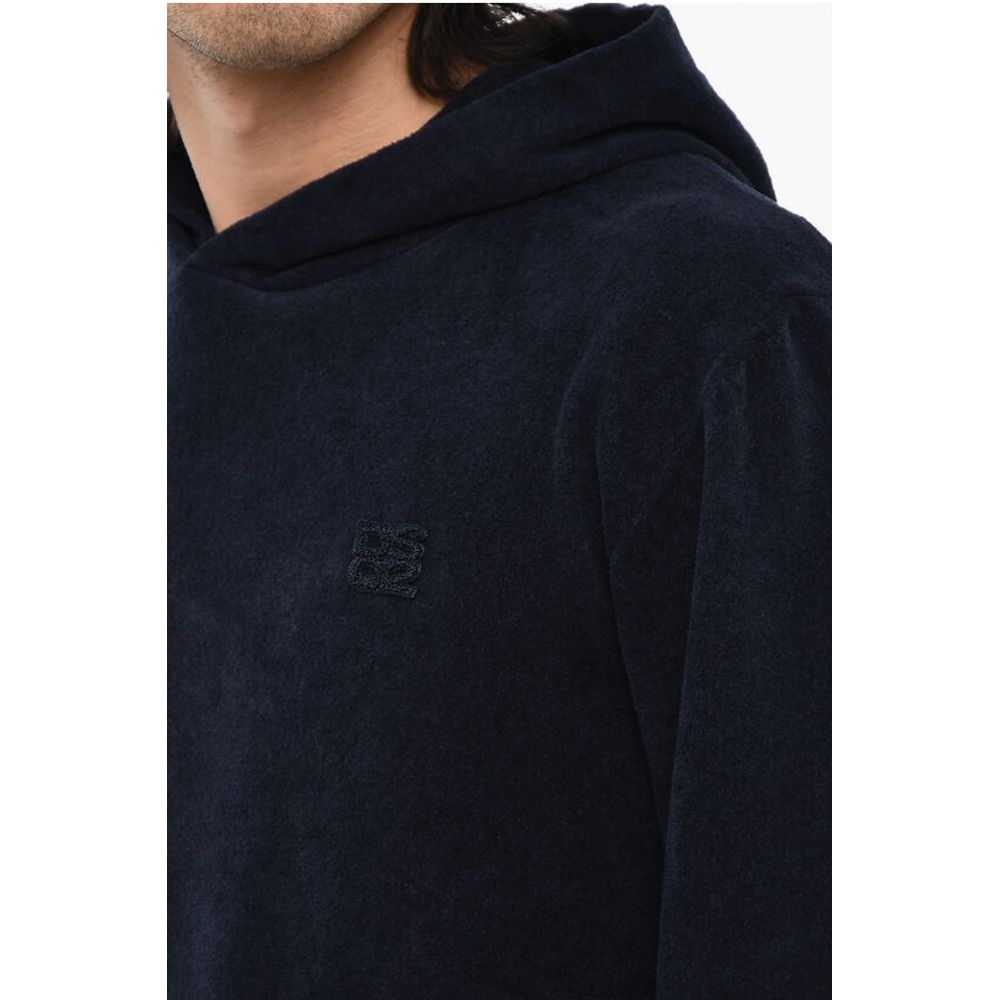 Terry Cotton Hoodie with Monogram