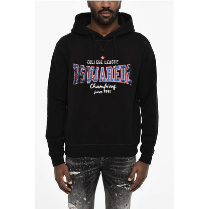 Cotton Hoodie with Frontal Printed
