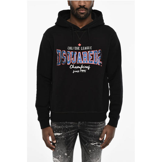 Cotton Hoodie with Frontal Printed