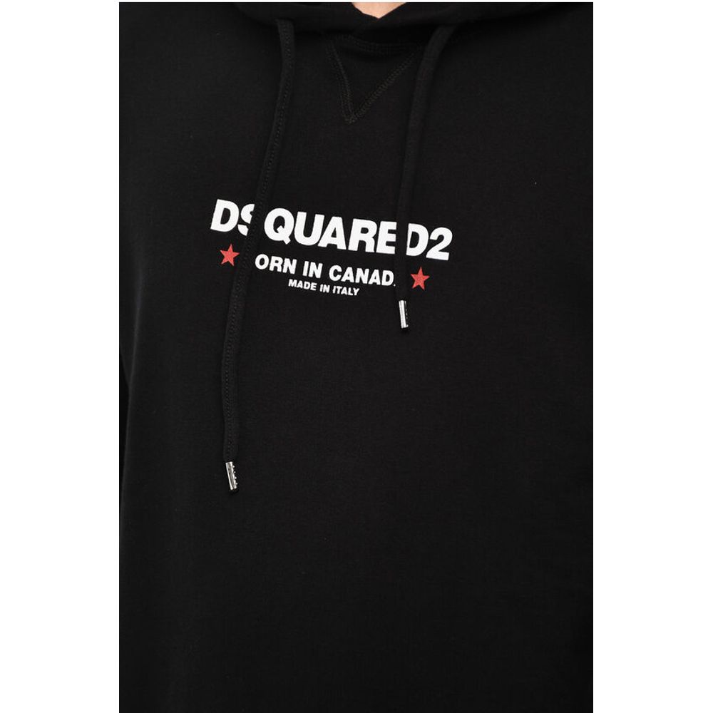 Cotton Hoodie with print
