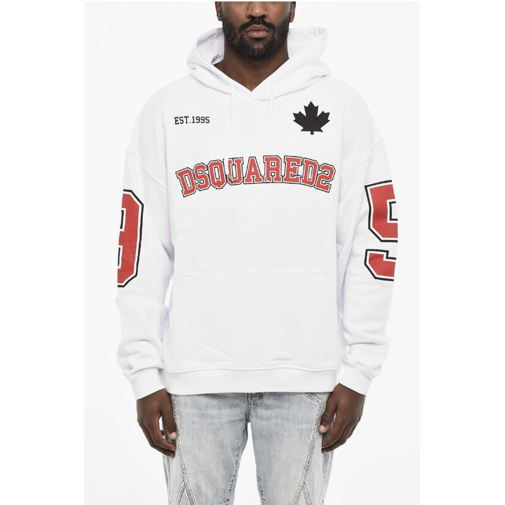 Cotton Hoodie with Patch Pocket