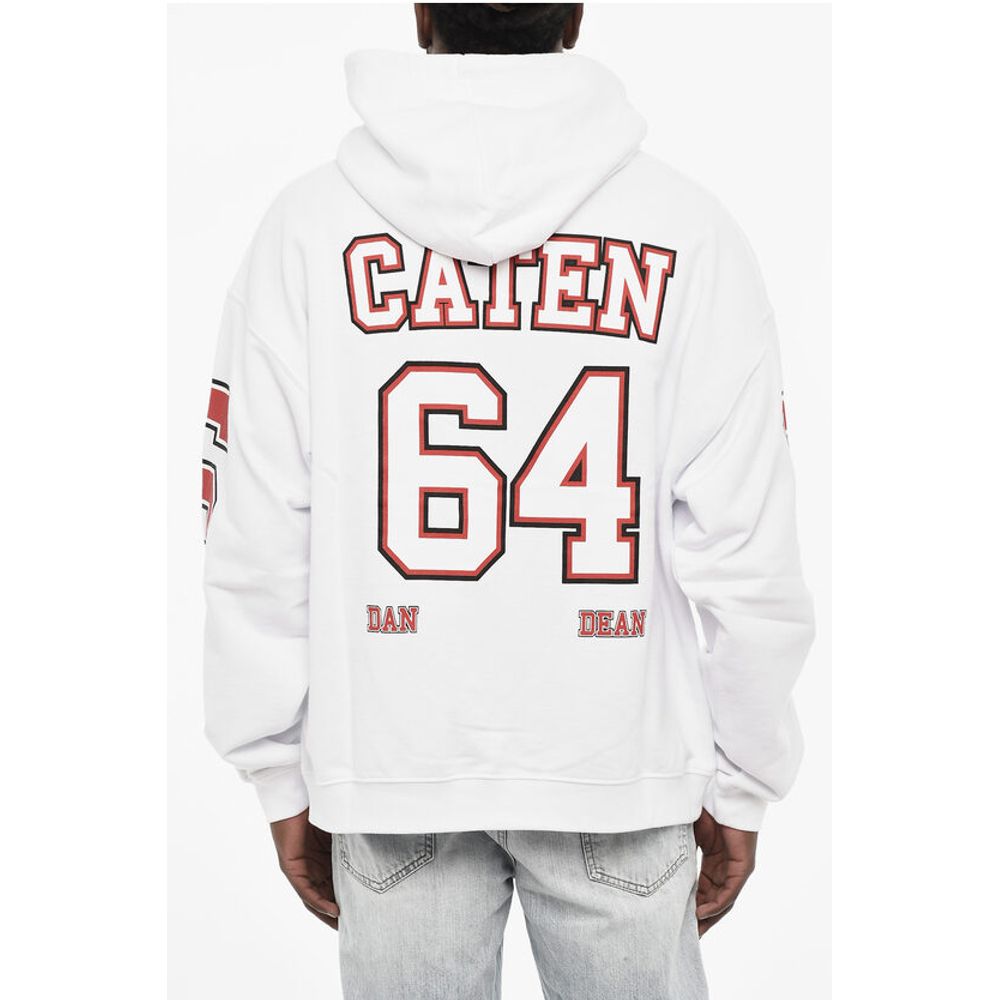 Cotton Hoodie with Patch Pocket