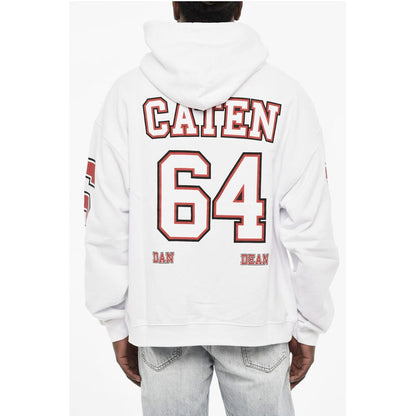 Cotton Hoodie with Patch Pocket