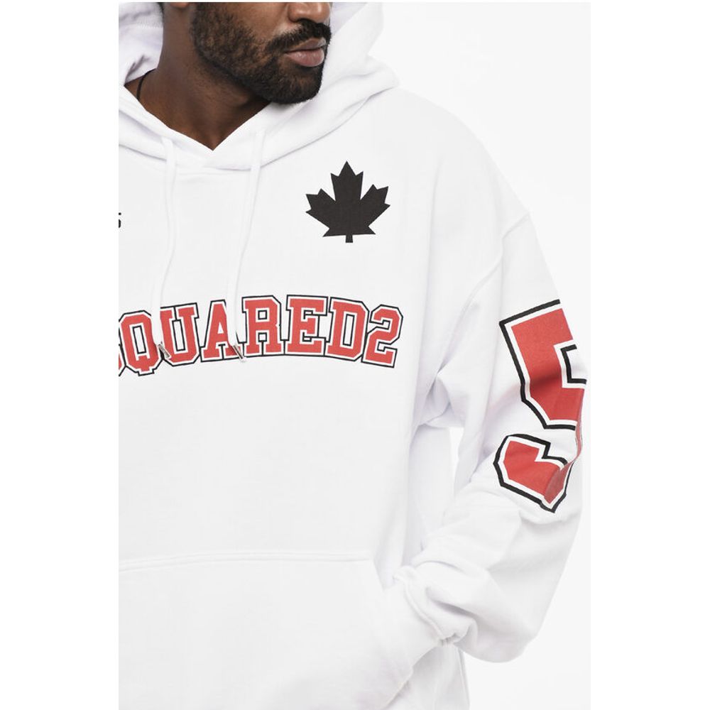 Cotton Hoodie with Patch Pocket