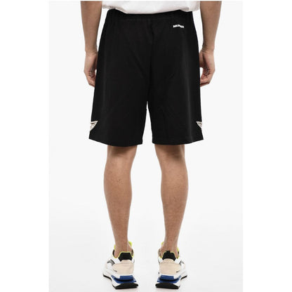 Solid Color cotton Shorts with Jewels