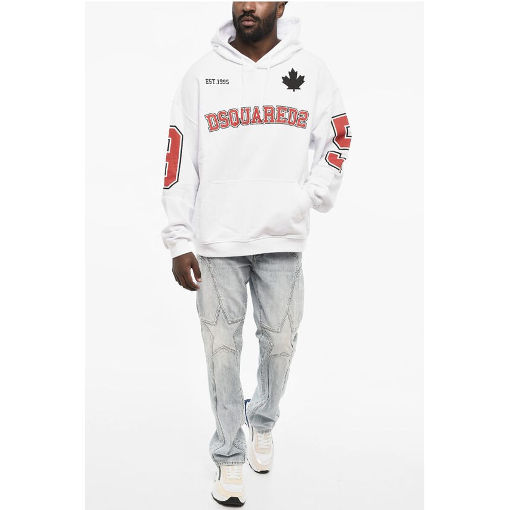Cotton Hoodie with Patch Pocket