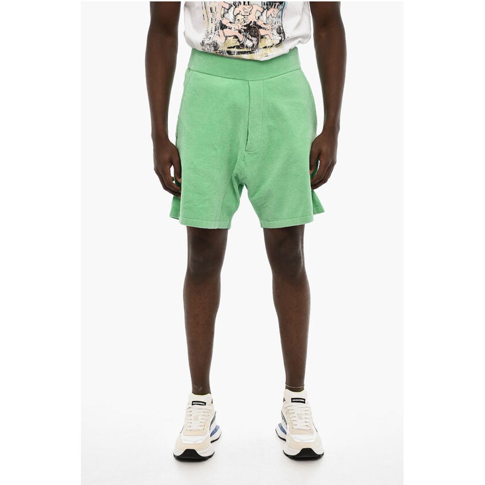 3 Pockets Terry Cotton Shorts