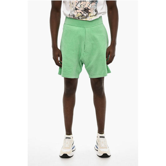 3 Pockets Terry Cotton Shorts