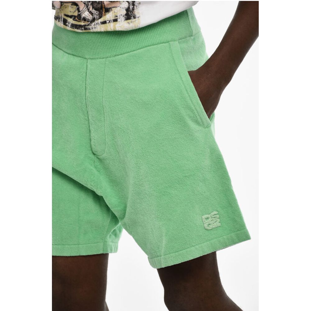 3 Pockets Terry Cotton Shorts