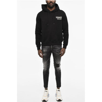Cotton Hoodie with Logo