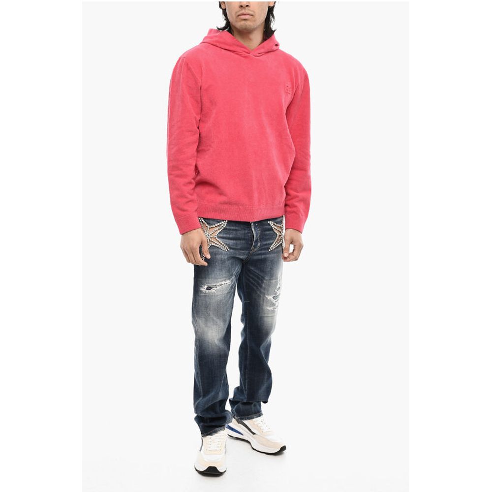 Terry Cotton Hoodie with Monogram