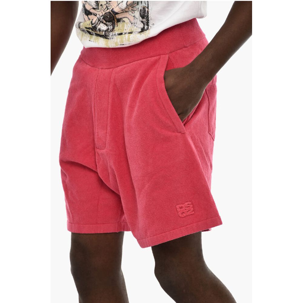3 Pockets Terry Cotton Shorts