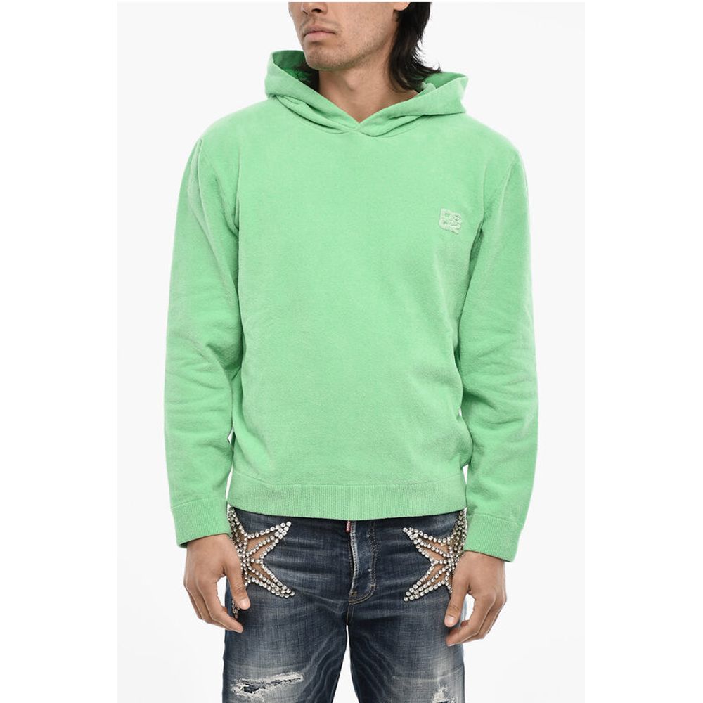 Terry Cotton Hoodie with Monogram