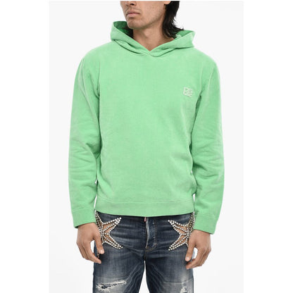 Terry Cotton Hoodie with Monogram