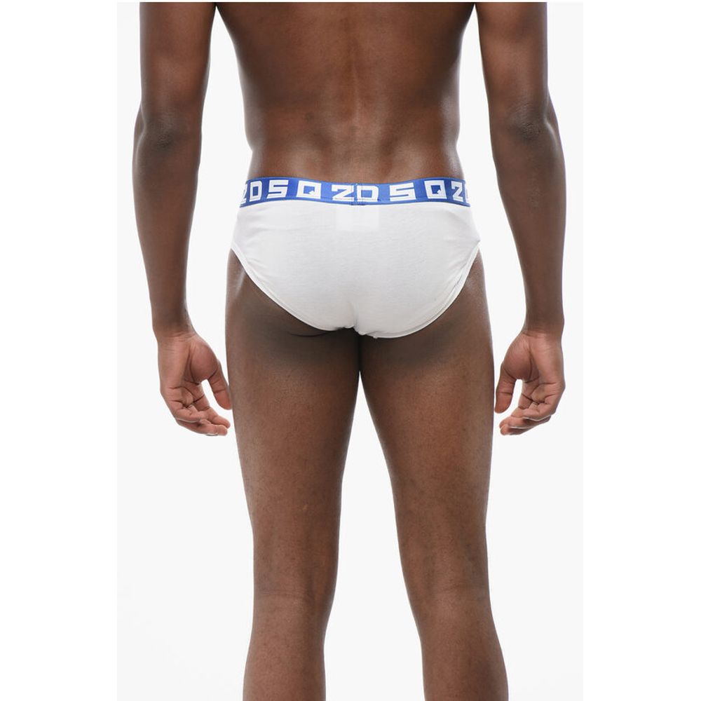 Cotton Blend Slip with Logoed Elastic Waistband