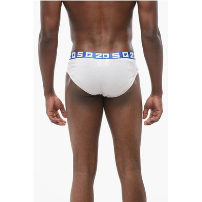 Cotton Blend Slip with Logoed Elastic Waistband