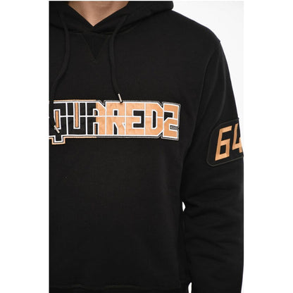 Cotton Hoodie with Embossed Logo