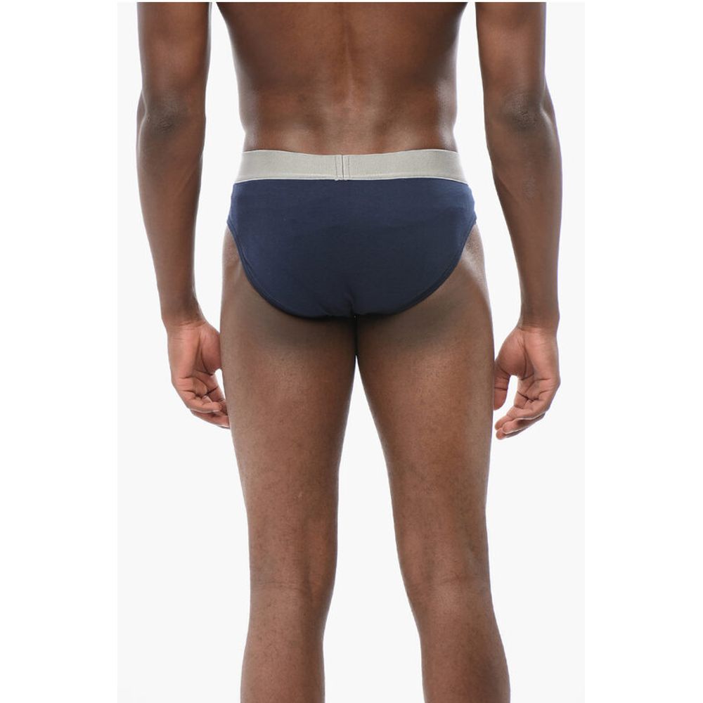 Stretch Cotton Slip with Logoed Waistband