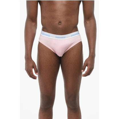 Stretch Cotton Slip with Logoed Waistband