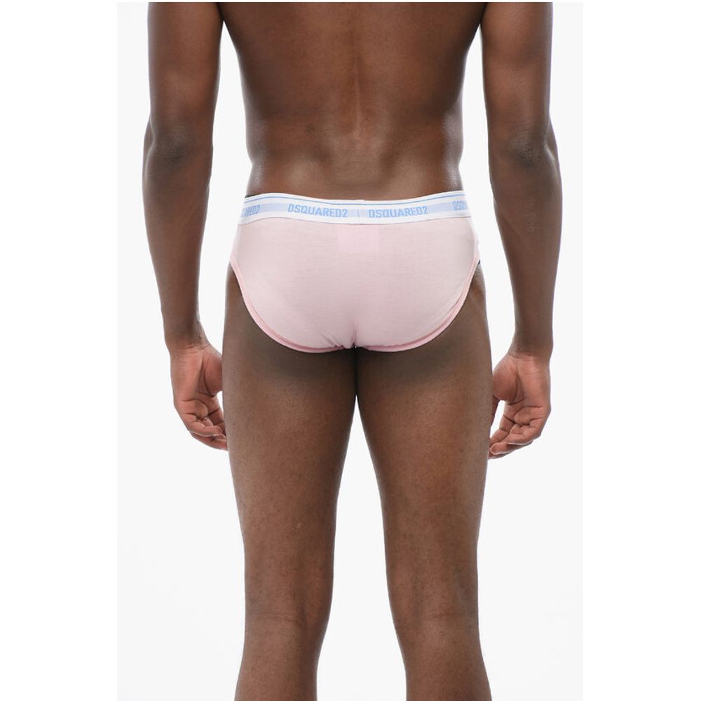 Stretch Cotton Slip with Logoed Waistband