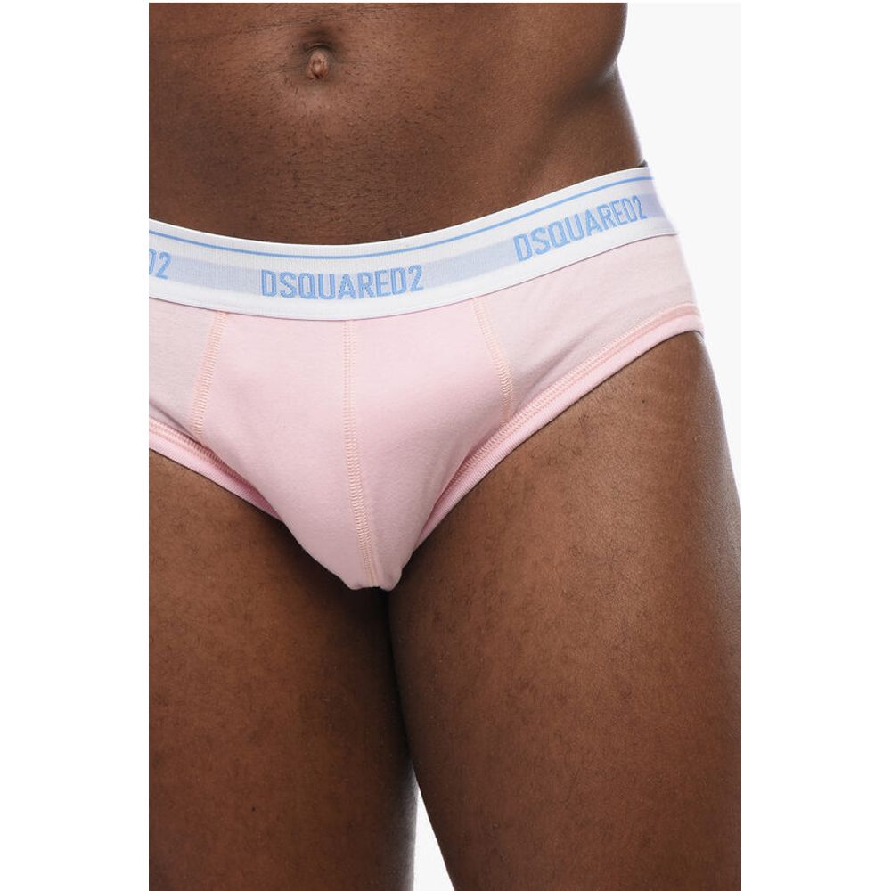 Stretch Cotton Slip with Logoed Waistband
