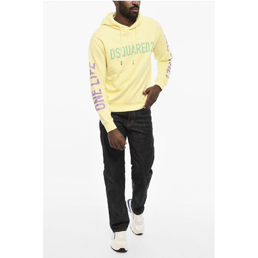 Cotton Hoodie with Logo