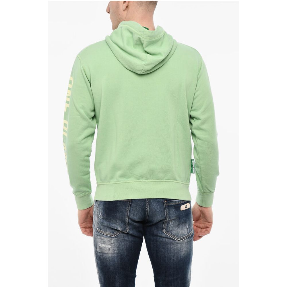 Cotton Hoodie with Prints