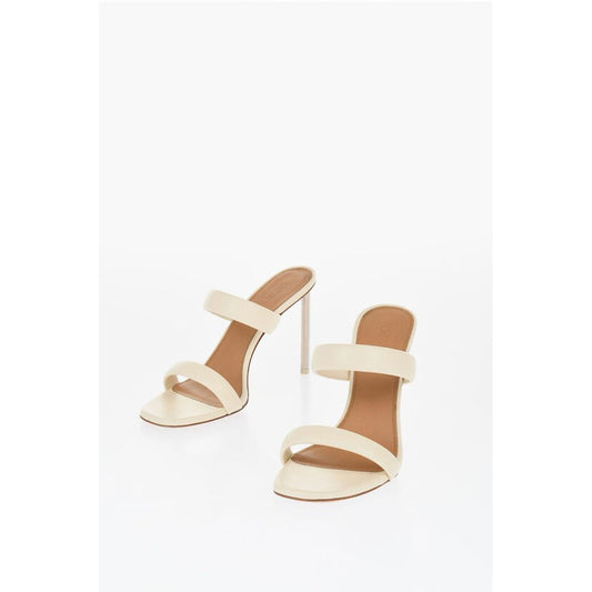 Leather ALLEN Sandals With Heel 11 cm